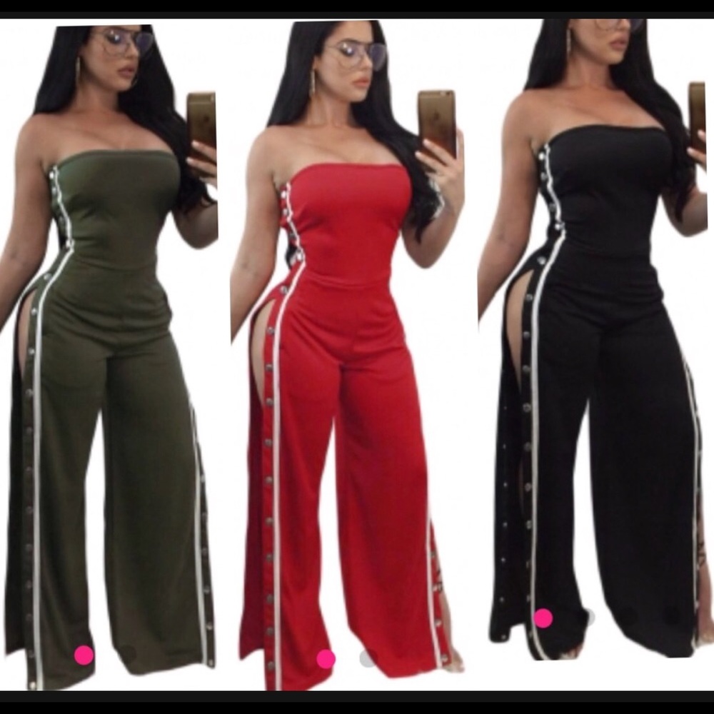 Black Jumpsuit one left size Medium